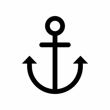 Basit Satır Sunucusu Simge Vektörü İllüstrasyonu