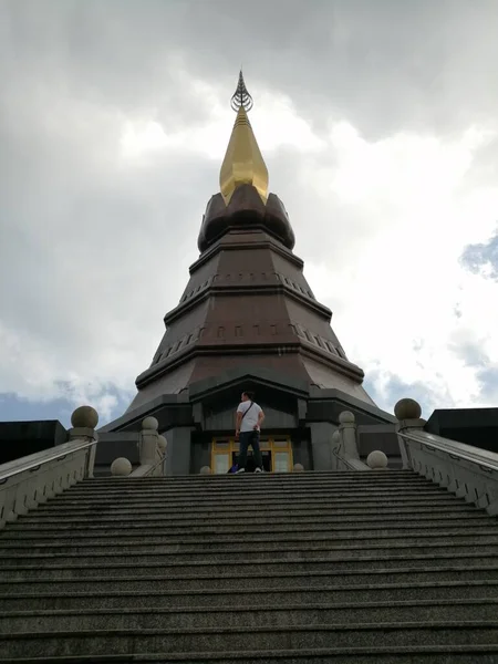 Bela Vista Templo Cidade Tailândia — Fotografia de Stock