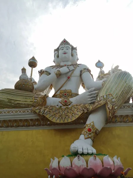 Tempio Del Sacro Buddha Nella Città Della Thailandia — Foto Stock