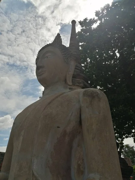 Statua Buddha Nel Parco — Foto Stock