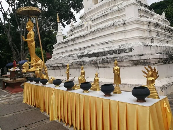 Estatuas Religiosas Antiguas Concepto Budismo —  Fotos de Stock