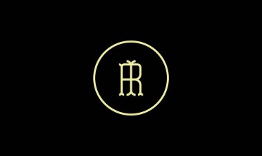 Resim kullanımı için negatif boşluk efektli ir logo tasarımı harfleri