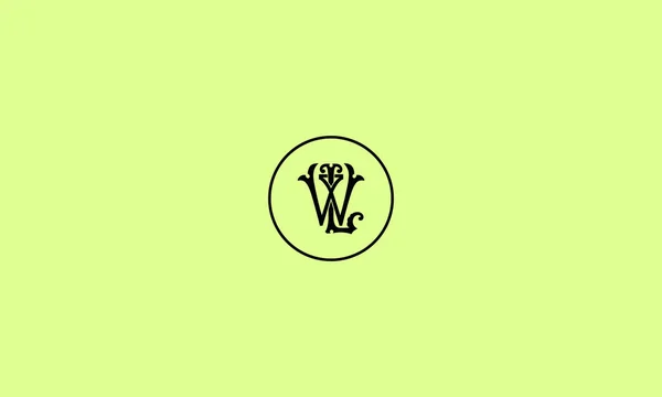 Buchstaben Logo Design Mit Negativer Raumwirkung Zur Illustrationsverwendung — Stockvektor