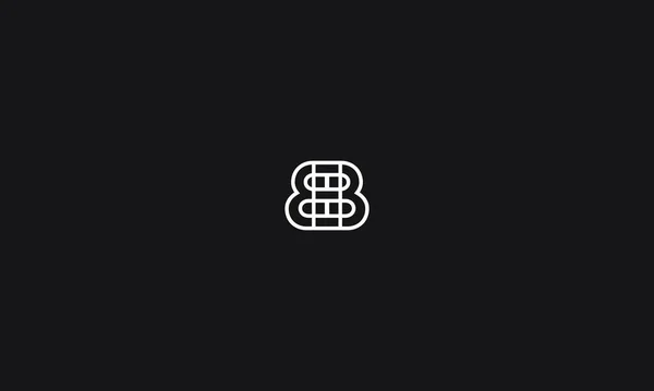 Dopisy Logo Design Negativním Mezinárodním Účinkem Pro Ilustrační Použití — Stockový vektor