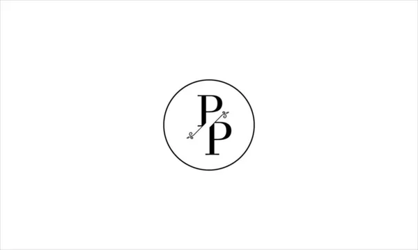 Letras Design Logotipo Com Efeito Espaço Negativo Para Uso Ilustração —  Vetores de Stock