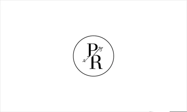 Letras Design Logotipo Com Efeito Espaço Negativo Para Uso Ilustração — Vetor de Stock