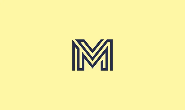 Letter Logo Design Mit Linienkunst Für Illusrationsverwendung — Stockvektor
