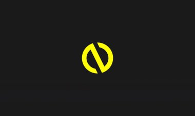 Harfler, çarpıtma kullanımı için negatif uzay etkisine sahip logo dezenfektanı