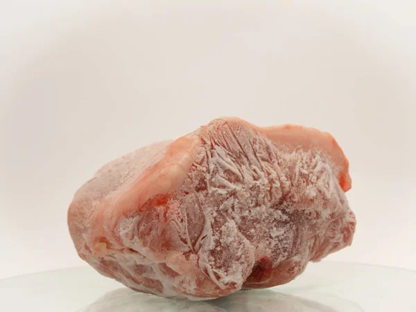 Frozen Raw Pork Frozen Raw Meat Piece Frozen Meat — Foto Stock
