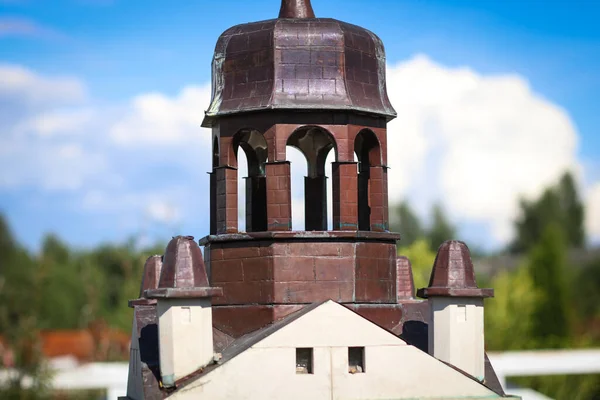 Tower Miniature Castle Maquette — Stock Photo, Image