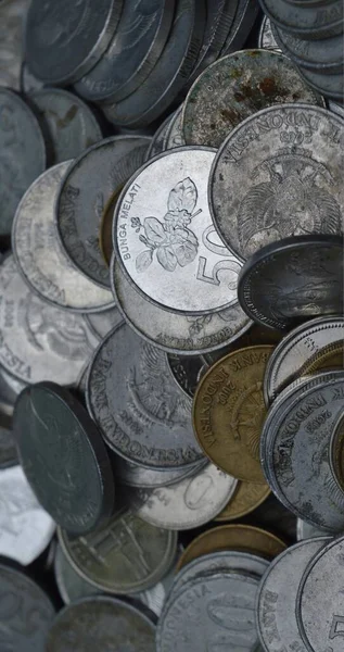 close-up of thai coins.