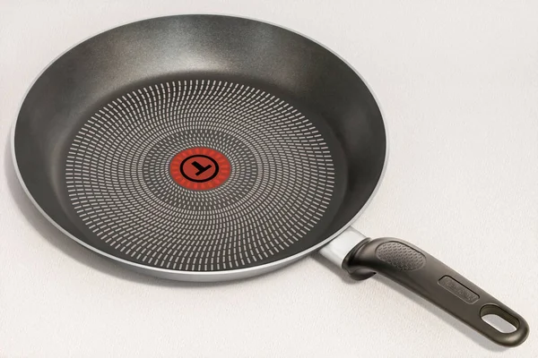 Stúdió Shot Tefal Delicia Extra Stick Sütő Pan 28Cm Fekete — Stock Fotó