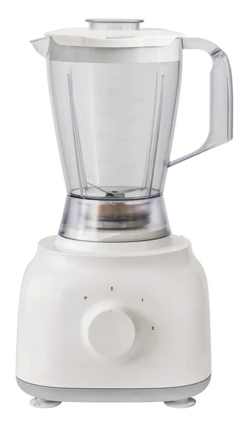 Багатофункціональний Харчовий Процесор Прикріпленим Блендером Jar Ізольовано Білому Тлі — стокове фото