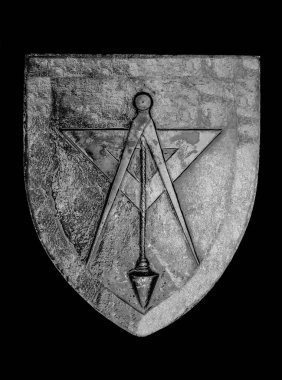 Masson Lodge 'un işareti. Yeni dünya düzeni. Kutsal geometri, din, maneviyat, okültizm