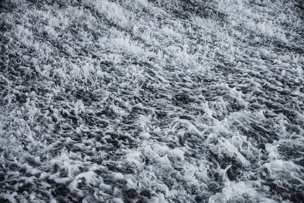Água Giro Selvagem Capturada Obturador Alta Velocidade Água Libertada Barragem — Fotografia de Stock