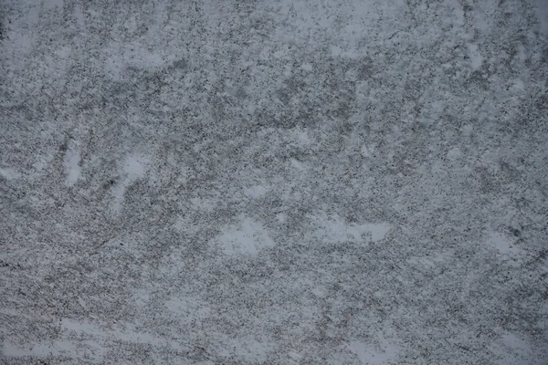 Widok Lotu Ptaka Dzikie Pole Zimą Pierwsza Pokryta Śniegiem Ziemia — Zdjęcie stockowe