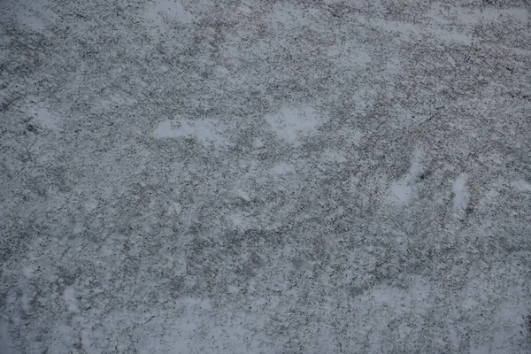 Вид Сверху Дикое Поле Зимой Следов Первая Покрытая Снегом Почва — стоковое фото