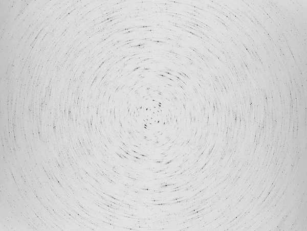 在地平线上旋转的星迹 有圆形星迹的天空 长期暴露镜头 — 图库照片