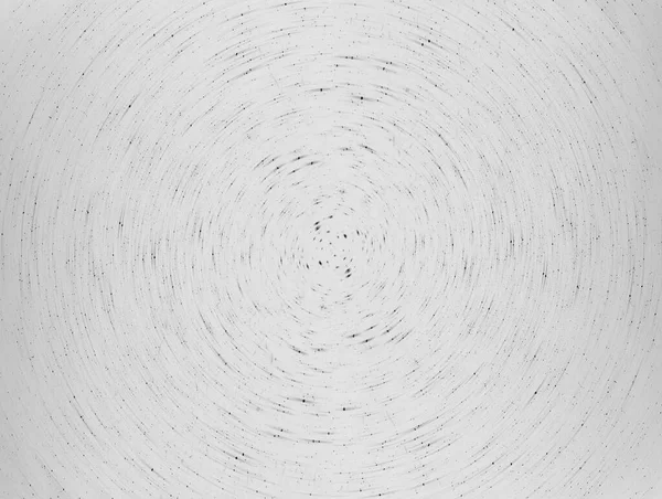 星の道が地平線に回ってる サークルスター トレイルの空 長時間露光 — ストック写真