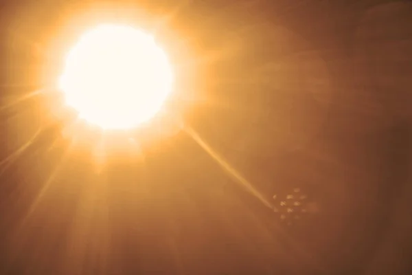 Színes Napfény Koncepció Elvont Elmosódott Nap Splash Fényes Természet Körkörös — Stock Fotó
