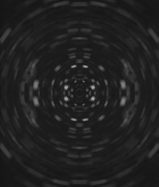 Atom Moleculars Circle Black Color — Stockfoto