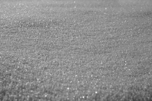 Flocos Neve Superfície Plana Coberta Neve Neve Pura Branca Após — Fotografia de Stock
