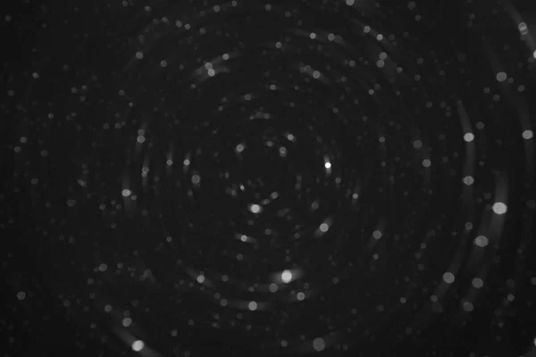Atom Moleculars Circle Black Color — Stockfoto