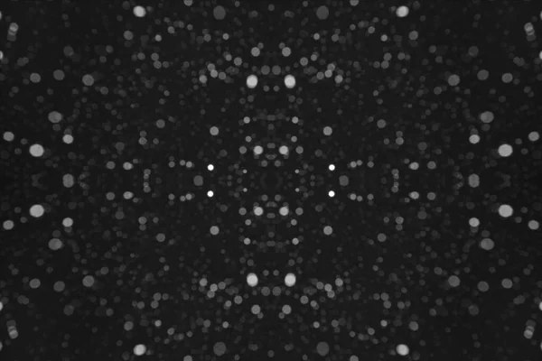 Atom Moleculars Circle Black Color — ストック写真