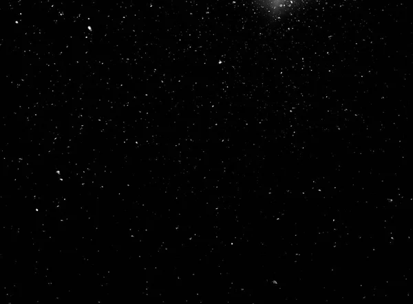 Dark Glitter Background Light Black Background Dust Space Real Dust — стоковое фото