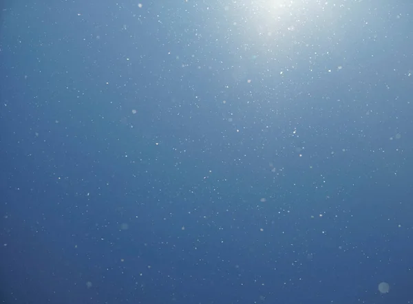 Πολύχρωμο Μπλε Ουρανό Κατά Διάρκεια Της Χιονιού Ελεύθερος Χώρος Για — Φωτογραφία Αρχείου