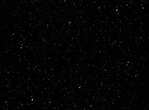 Sötét Csillogó Háttér Fény Fekete Háttérben Por Térben Valódi Porszemcsék — Stock Fotó