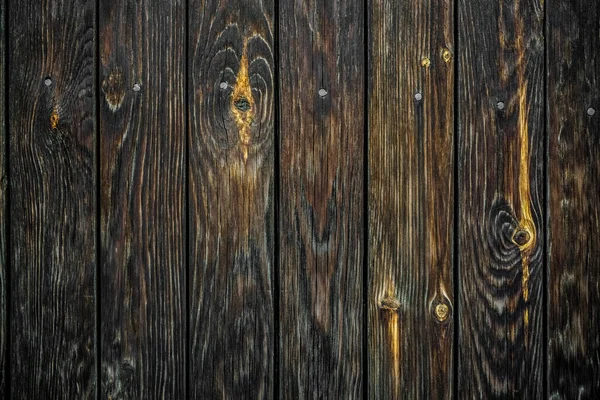 Stare Brązowe Drewniane Deski Tle Ciemne Drewno Tekstury Powierzchni Tła — Zdjęcie stockowe