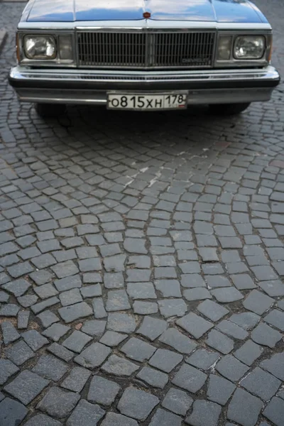 Saint Pétersbourg Fédération Russie Juin 2021 Vieille Voiture Chevrolet Dans — Photo