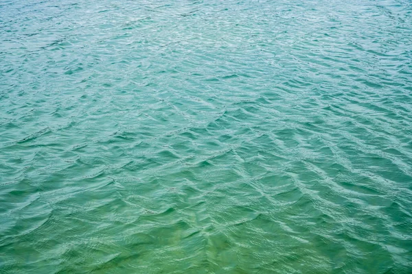 Kleine Rimpels Oceaan Close Abstract Natuur Achtergrond Concept Blauwe Zee — Stockfoto