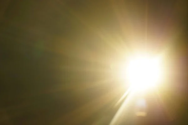 Размытое Изображение Блестящее Солнце Солнечные Лучи Солнечные Лучи Дизайн Солнечного — стоковое фото