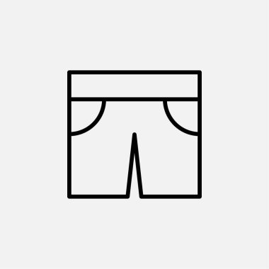 Kısa satır simgesi tasarımı kavramı 