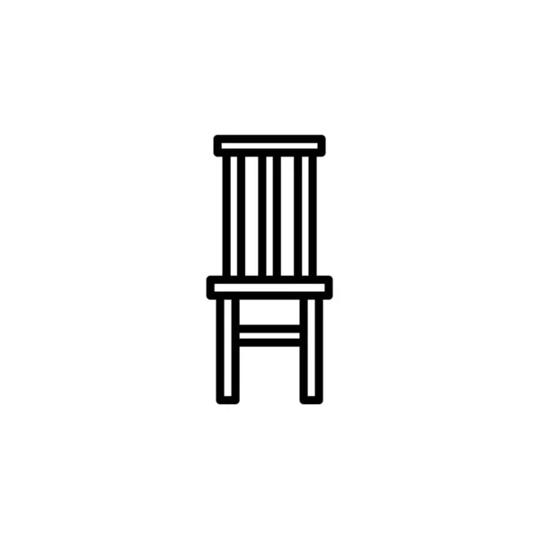 Stuhl Sitzreihensymbol Vektor Abbildung Logovorlage Für Viele Zwecke Geeignet — Stockvektor