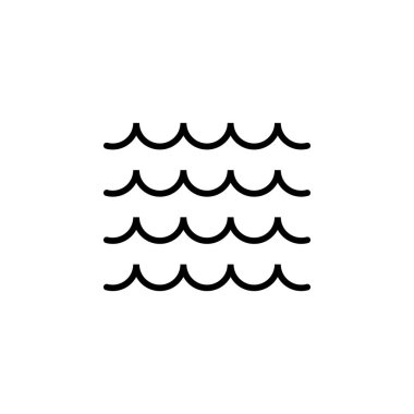 Su damlası, Su Damlası, Sıvı Hat Simgesi, Vektör, İllüstrasyon, Logo Şablonu. Birçok Amaç İçin Uygun.