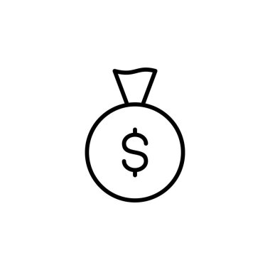 Para, Nakit, Zenginlik, Ödeme Hattı Simgesi, Vektör, Resim, Logo Şablonu. Birçok Amaç İçin Uygun.