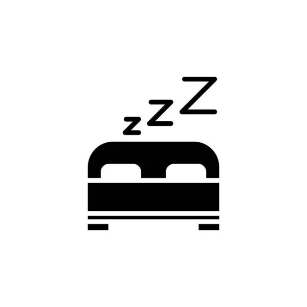 Spánek Nap Noční Ikona Vektor Ilustrace Šablona Loga Vhodné Pro — Stockový vektor
