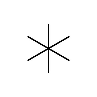 Yıldızlar, Gece Katı Simgesi Vektör İllüstrasyon Logo Şablonu. Birçok Amaç İçin Uygun.