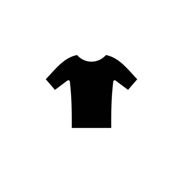 Camisa Moda Polo Roupas Solid Icon Vector Ilustração Logo Template — Vetor de Stock