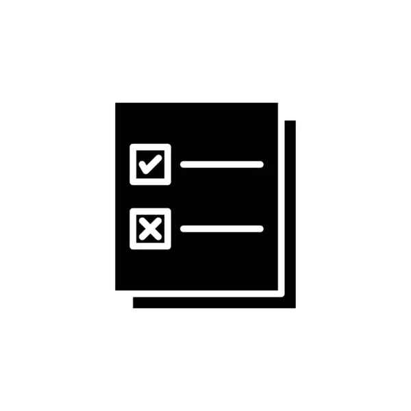 Notlar, Notepad, Notebook, Memo, Diary, Paper Solid Icon Vector Illustration Logo Şablonu. Birçok Amaç İçin Uygun.