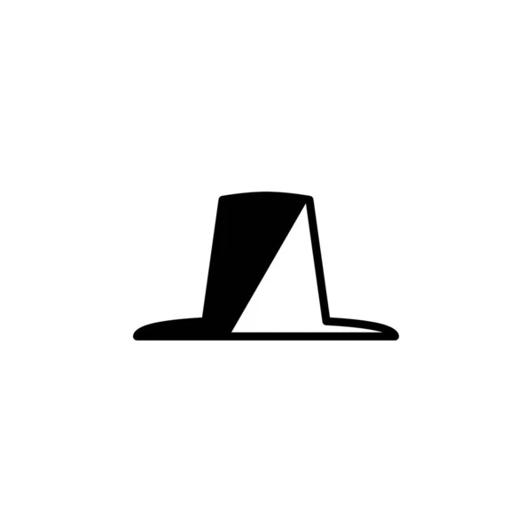 Καπέλο Αξεσουάρ Fashion Solid Line Εικονίδιο Διανυσματικής Εικονογράφησης Πρότυπο Λογότυπο — Διανυσματικό Αρχείο