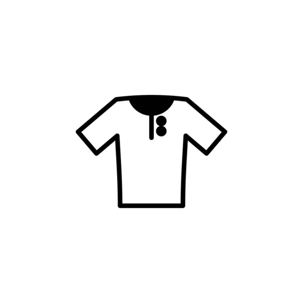 Conception Icône Shirt — Image vectorielle