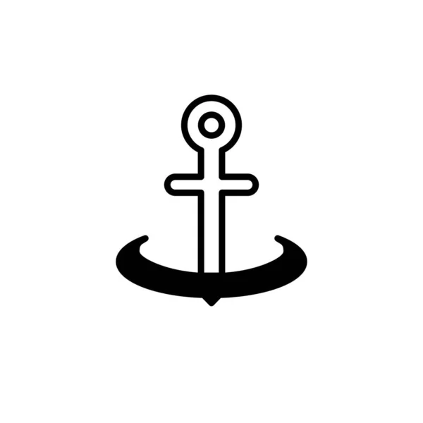 Anker Symbol Vektor Illustration — Stockvektor