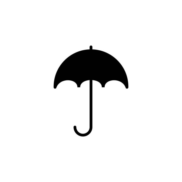 umbrella icon, vector illustration. flat design style