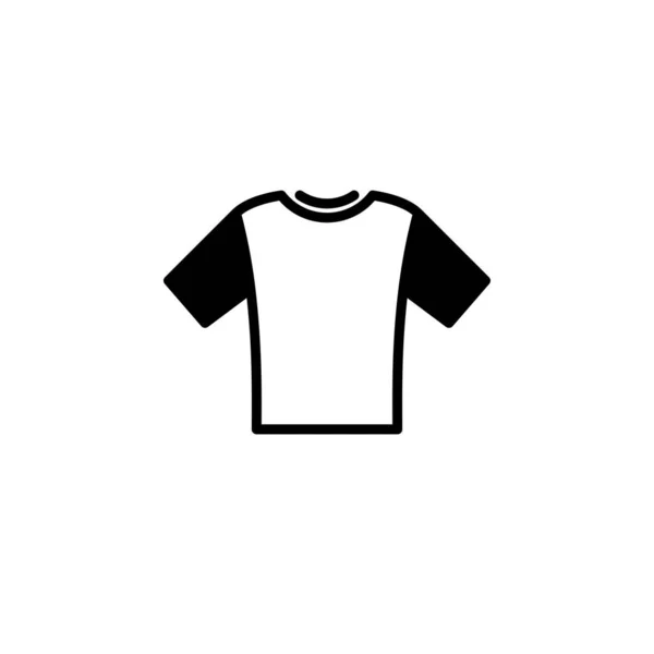 Icono Camiseta Camiseta Chaqueta Ropa Ropa Ropa Tienda Tela Ilustración — Vector de stock