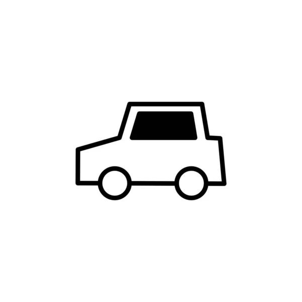 Автомобіль Значок Векторна Ілюстрація — стоковий вектор