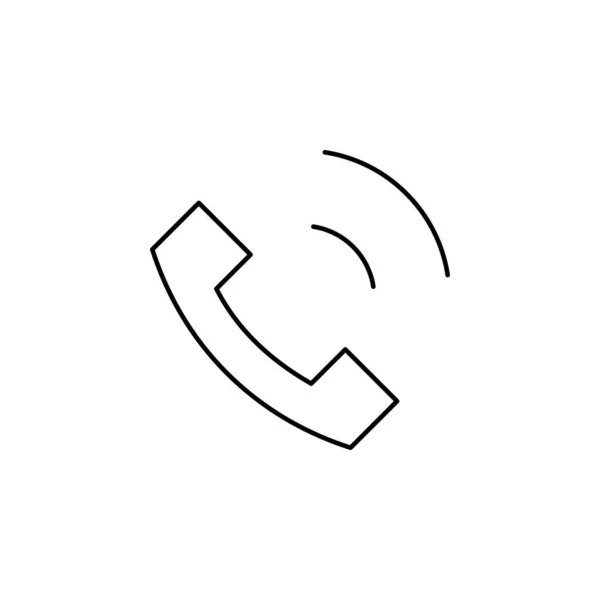 Illustration Des Telefon Symbols — Stockvektor